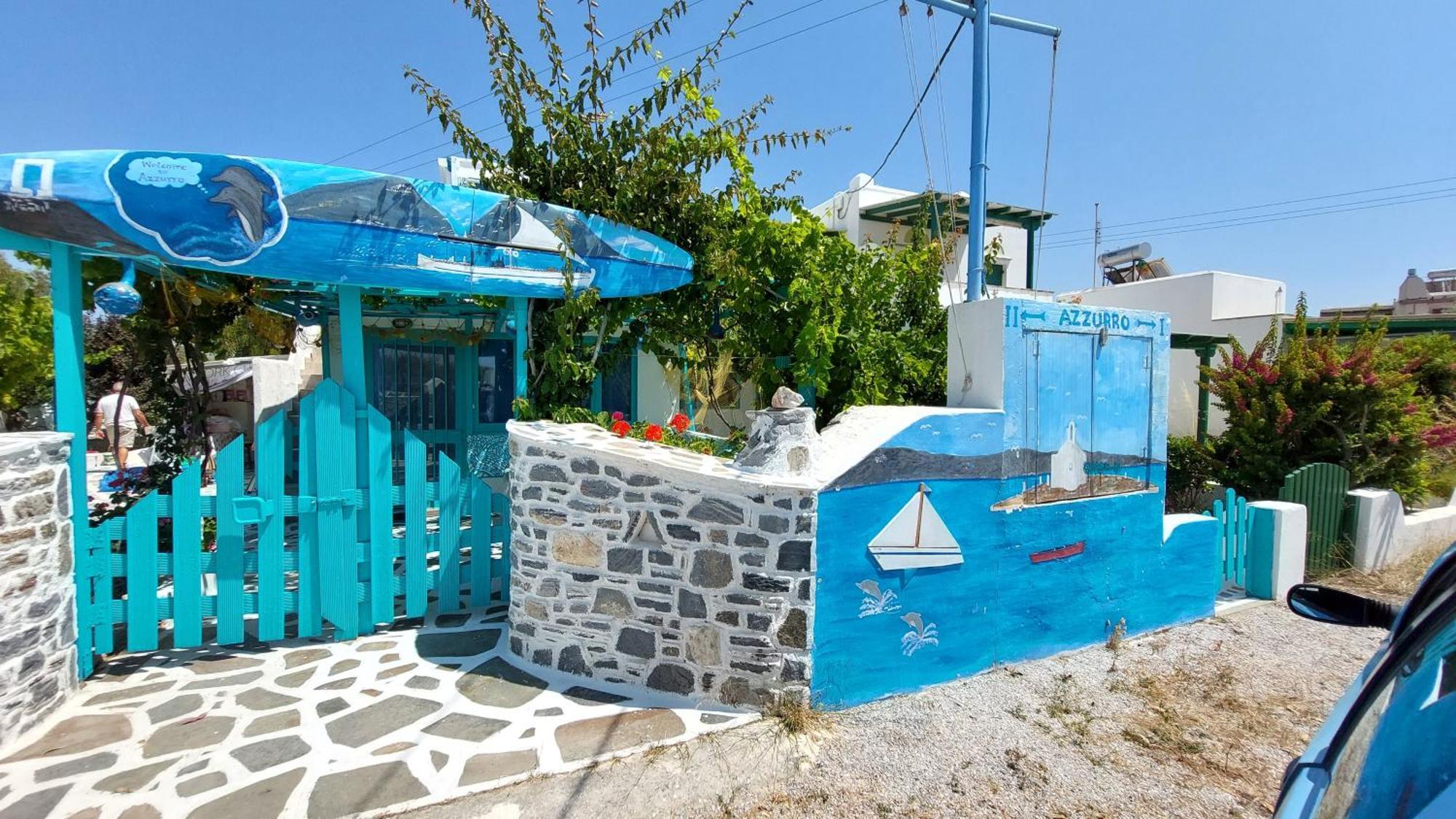 Naxos CityAzzurro Naxos, Azzurro I - Azzurro II - Azzurro IIIアパートメント エクステリア 写真